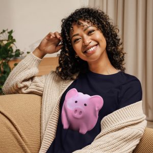 Womens Relaxed T Shirt Navy Front 67524857c87bc.jpg